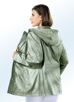 Jacke mit abnehmbarer Kapuze JADEGRÜN