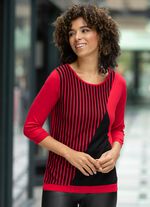 Pullover in weich fliessendem Feinstrick 