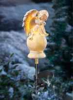 LED-Engel auf Kugel 