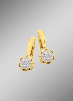 Ohrringe mit Diamanten 