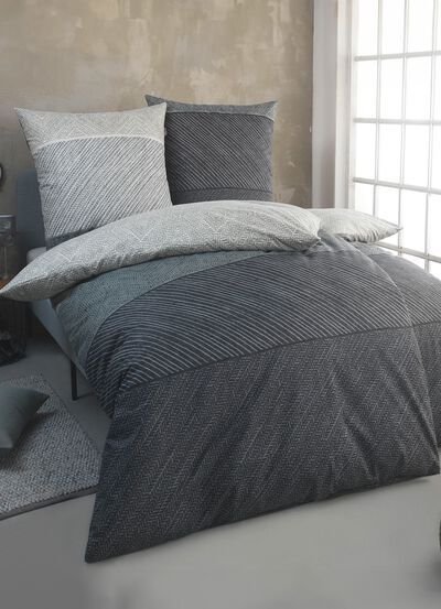 Kuschelweiche Bettwäsche-Garnitur aus Baumwolle 