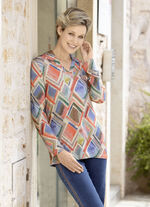 Poloshirt mit angedeuteten Pattentasche, 