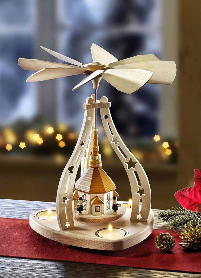 «ZEIDLER» Tischpyramide aus dem Erzgebige 