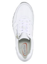 ELENA EDEN, sportliche Damen-Sneaker, Weite H, mit herausnehmbarem Fussbett WEISS