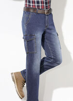 Jeans in 2 Farben JEANSBLAU