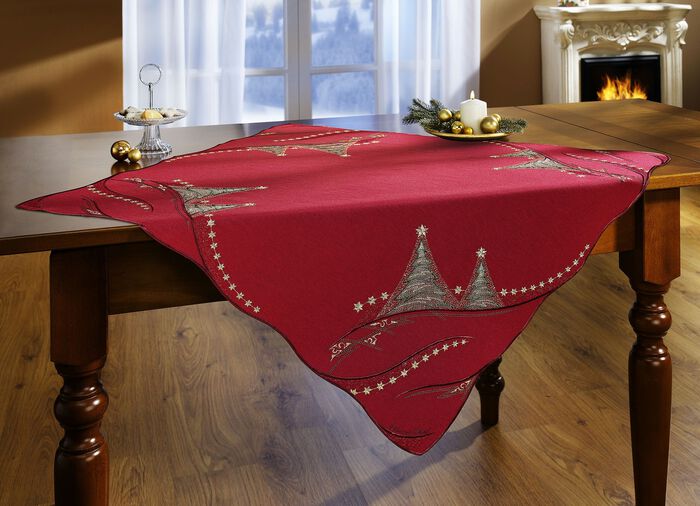 Weihnachtliche Tisch- und Raumdekoration 