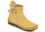 Gemini Mokassin-Stiefelette mit verstellbarer Zierspange MAISGELB