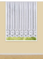Leichter Blumenfenster-Vorhang mit Automatikfaltenband 
