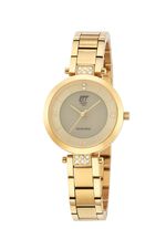 ETT-Solar-Damenuhr mit Edelstahlbandgeh&auml;use 