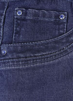 Rock in gerader Schnittführung JEANSBLAU