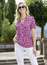 Shirt-Tunika in Kurzarm 