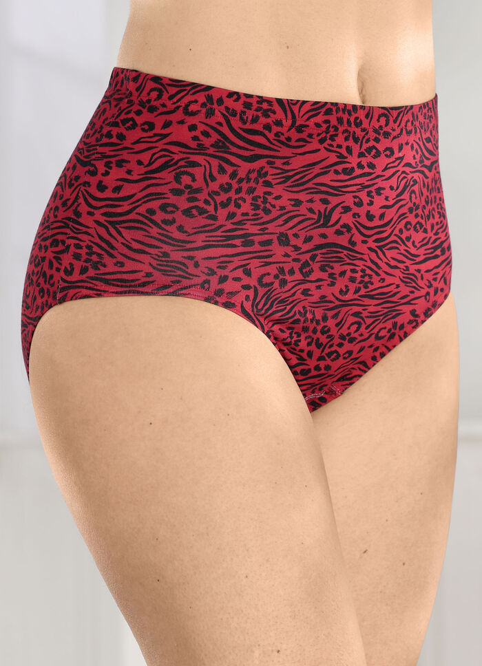 Viererpack Slips mit Gummizug im Bund