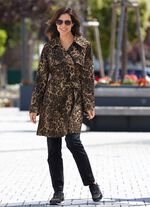 Trenchcoat mit G&uuml;rtel 