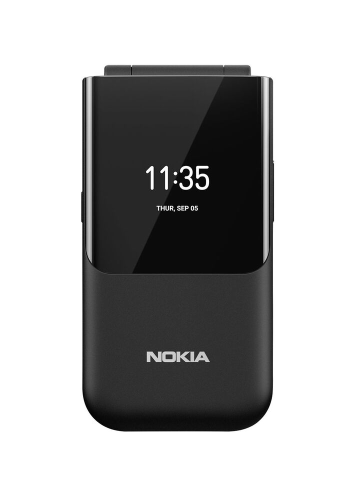 Nokia 2720 Flip Grosstasten-Klapphandy SCHWARZ