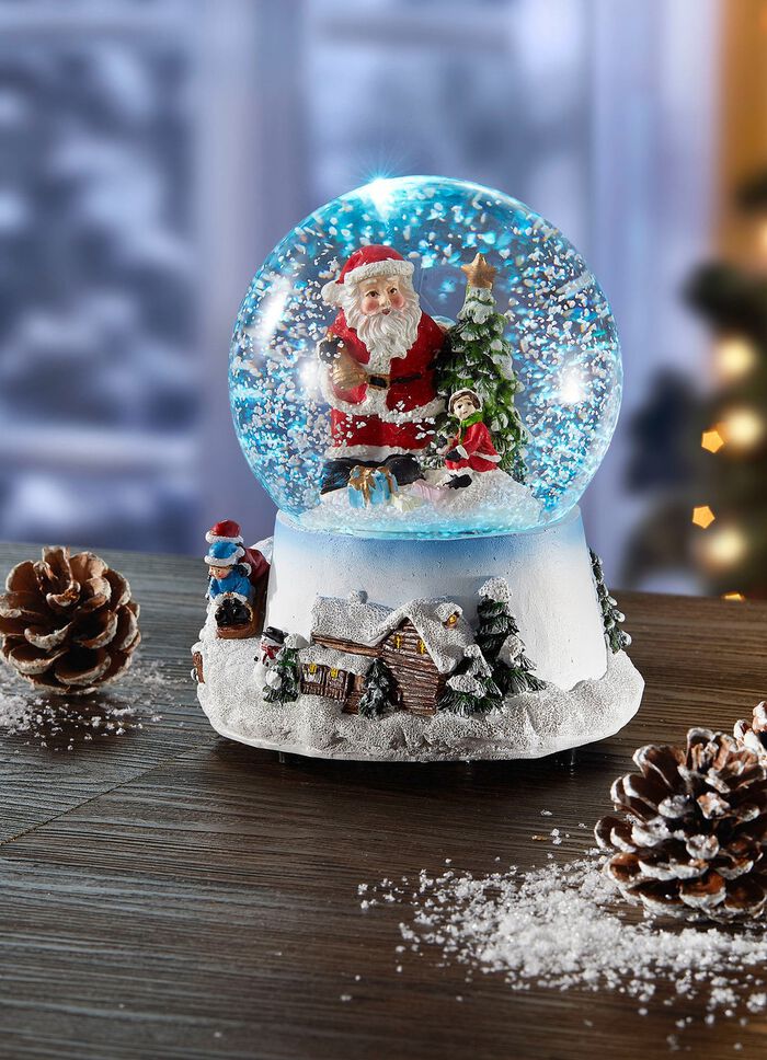 Beleuchtete Schneekugel 