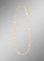 Halskette aus Gold mit S&uuml;sswasser-Zuchtperlen 