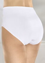 Laurina Viererpack Slips mit Elastikspitze, 