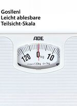 Mechanische Personenwaage im nostalgischen Design 