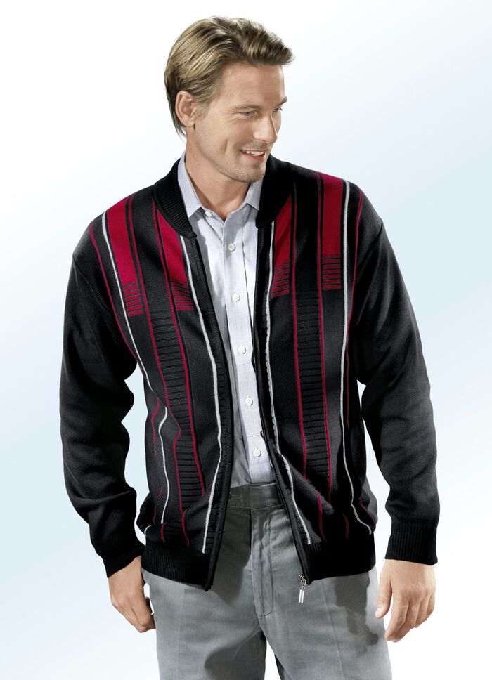 Jacke mit Schubtaschen SCHWARZ
