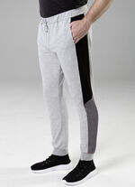 Freizeithose in 3 Farben GRAU MELIERT