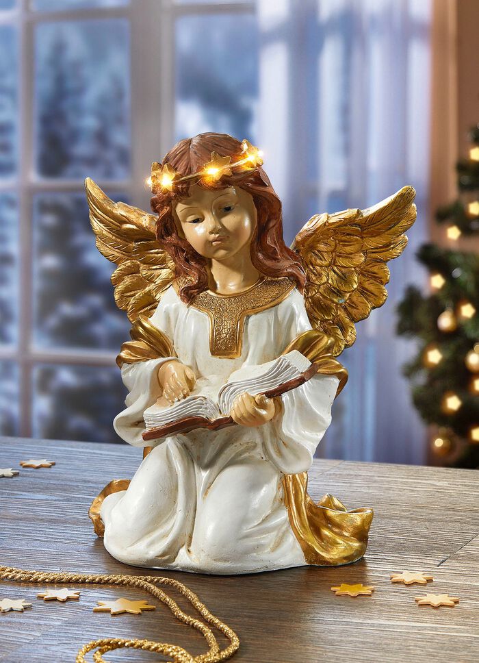 Beleuchteter Engel, batteriebetrieben 