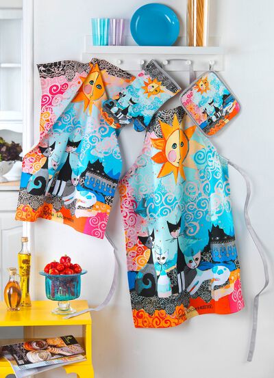 K&uuml;chenprogramm nach den Entw&uuml;rfen der K&uuml;nstlerin Rosina Wachtmeister 