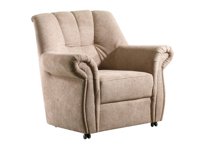 Frei im Raum aufstellbare Polstermöbel mit Federkernpolsterung BEIGE