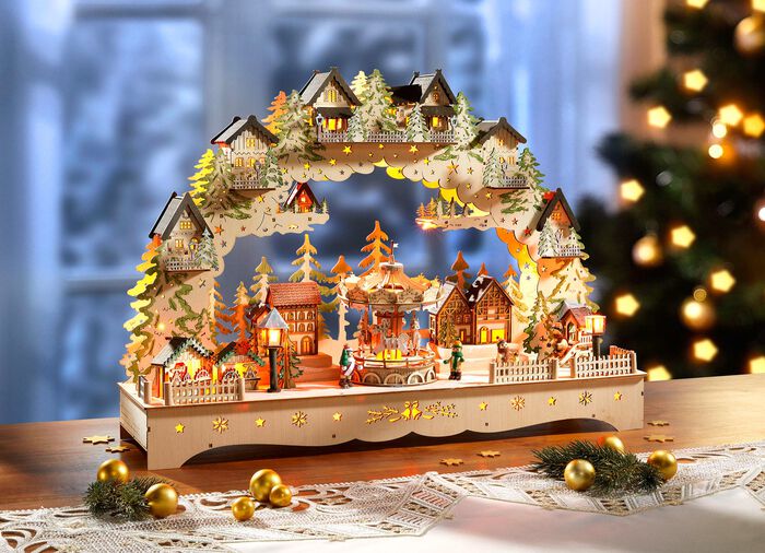 Schwibbogen aus Holz 