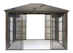 SOJAG Aluminium Pavillon Castel in edlem Bronzeton 