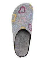 Laurina, klassiche Damen-Hausschuhe, Weite H, mit anatomisch geformtem Fu&szlig;bett 