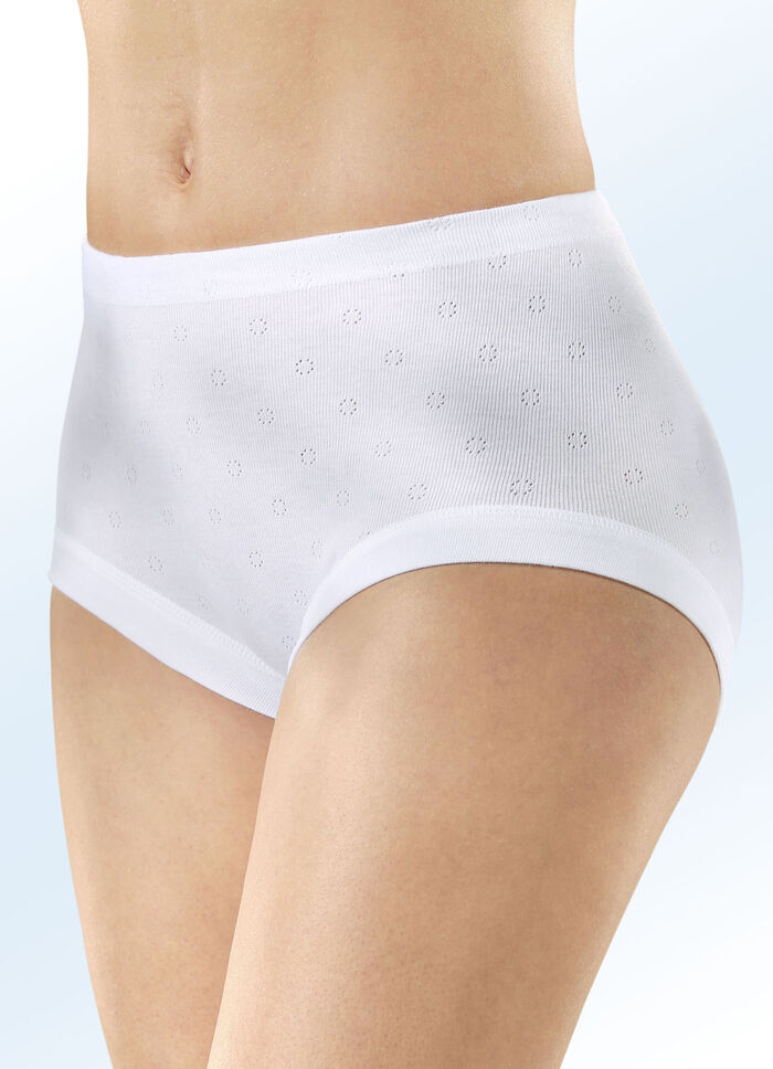 Speidel Fünferpack Slips mit Ajour-Dessin 