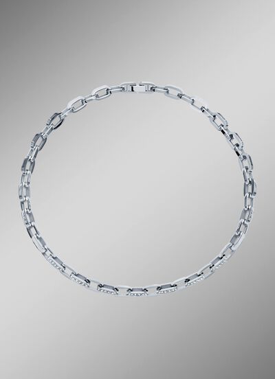 F&uuml;r Sie und ihn: Halskette mit Kristallen 