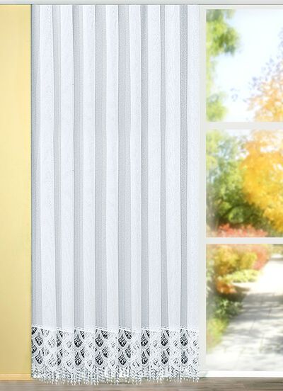 Vorhang mit Plauener Spitze 