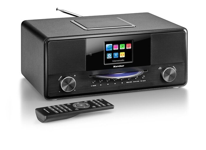 &laquo;Karcher&raquo; Internetradio mit CD-Spieler 