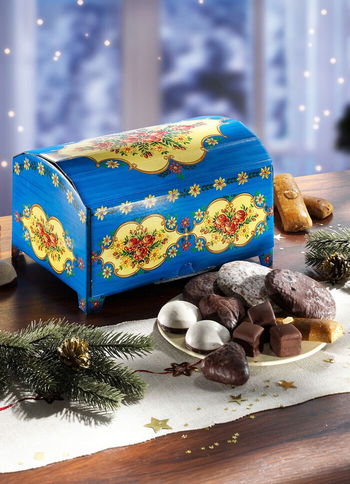 Geschenk-Truhe Lebkuchenspezialit&auml;ten 