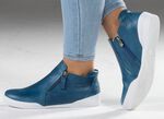 Andrea Conti, sportliche Damen-Boots, mit herausnehmbarem Fussbett JEANS