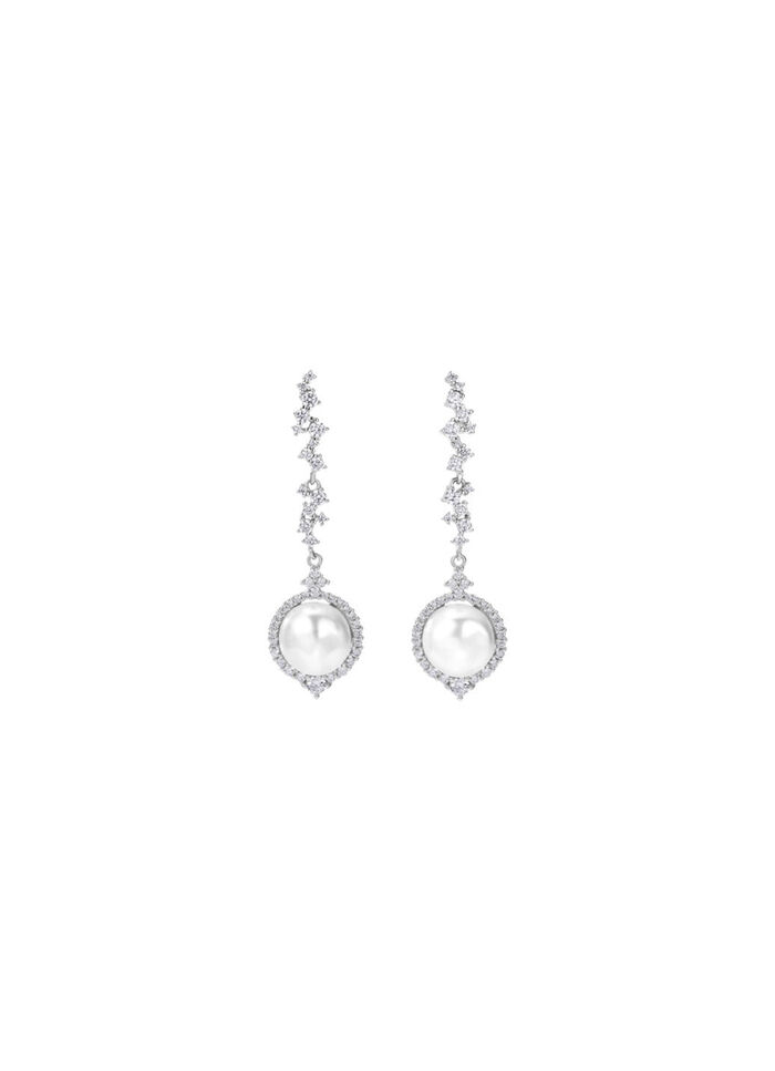 Schmuck-Set mit Süßwasser-Zuchtperlen, 2-teilig 