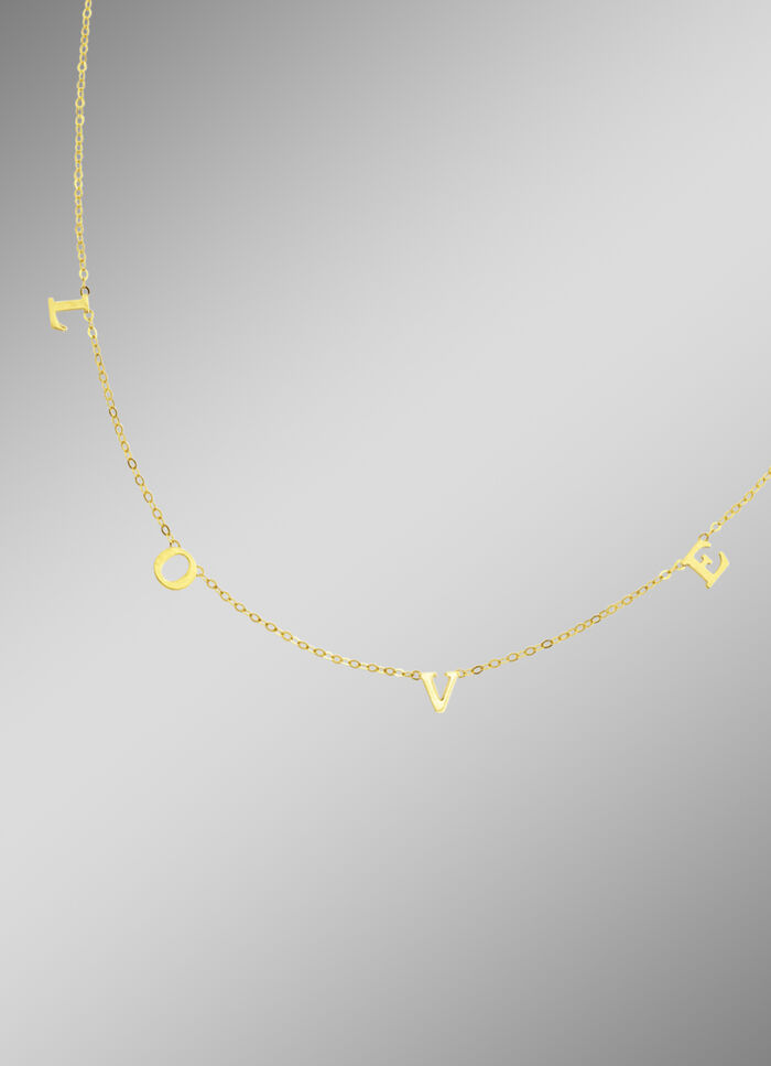 Voll im Trend: Love-Halskette 