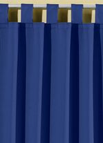 Pflegeleichte Energiespar-Verdunkelungs-Schals BLAU