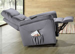 Relax-Sessel mit Aufstehhilfe ANTIKGRAU