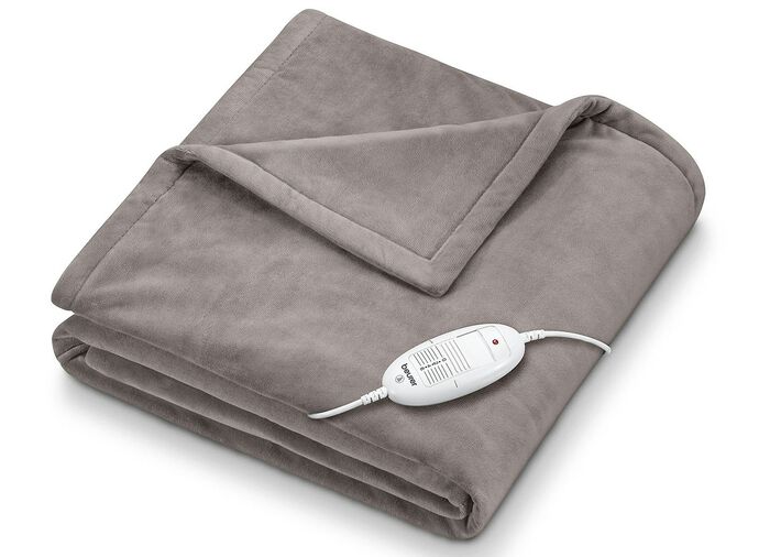 «Beurer» Wärme-Decke HD 75 in verschiedenen Farben TAUPE
