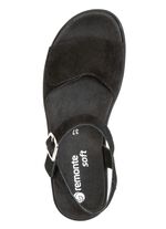 Sandale aus Samtveloursleder 