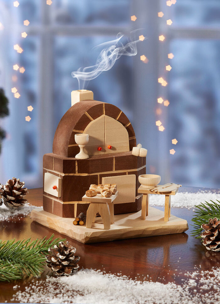 R&auml;ucherbackofen aus Holz 