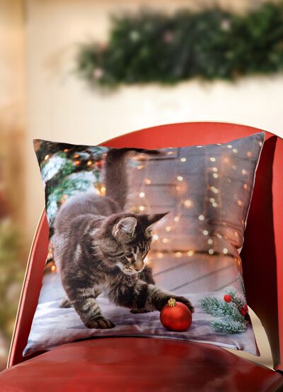 Kissenbezug mit Reissverschluss 