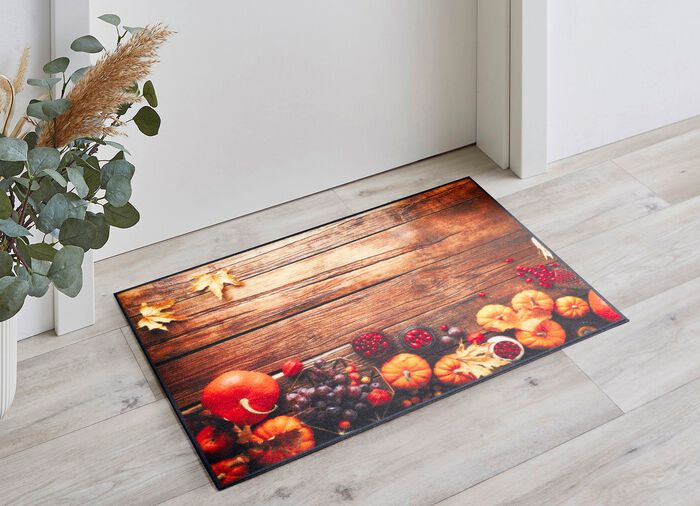 Fussmatte mit Herbst-Motiv 