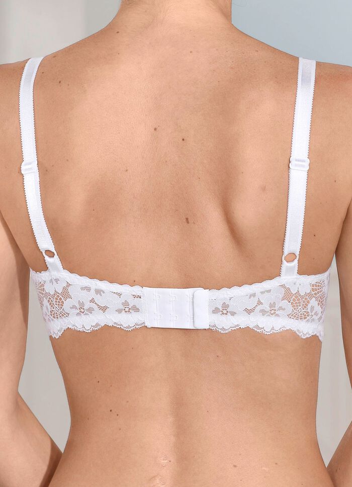 Laurina B&uuml;gel-BH aus Elastikspitze 