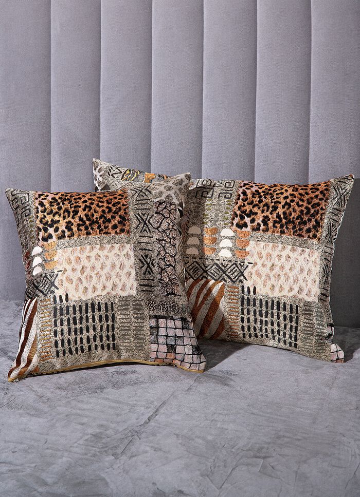 Aussergew&ouml;hnliche Kissenbezug in Jacquard-Qualit&auml;t MULTICOLOR