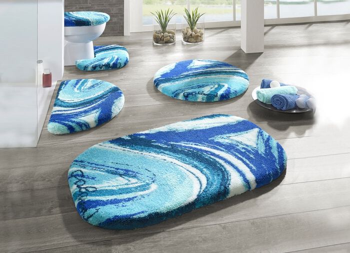 «GRUND» Designer-Badgarnitur in verschiedenen Farben BLAU