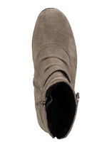 ELENA EDEN Stiefelette mit flotter Raffung und Zier-Schliesse TAUPE