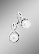 Clipstecker mit echt Mab&eacute;-Zuchtperle 